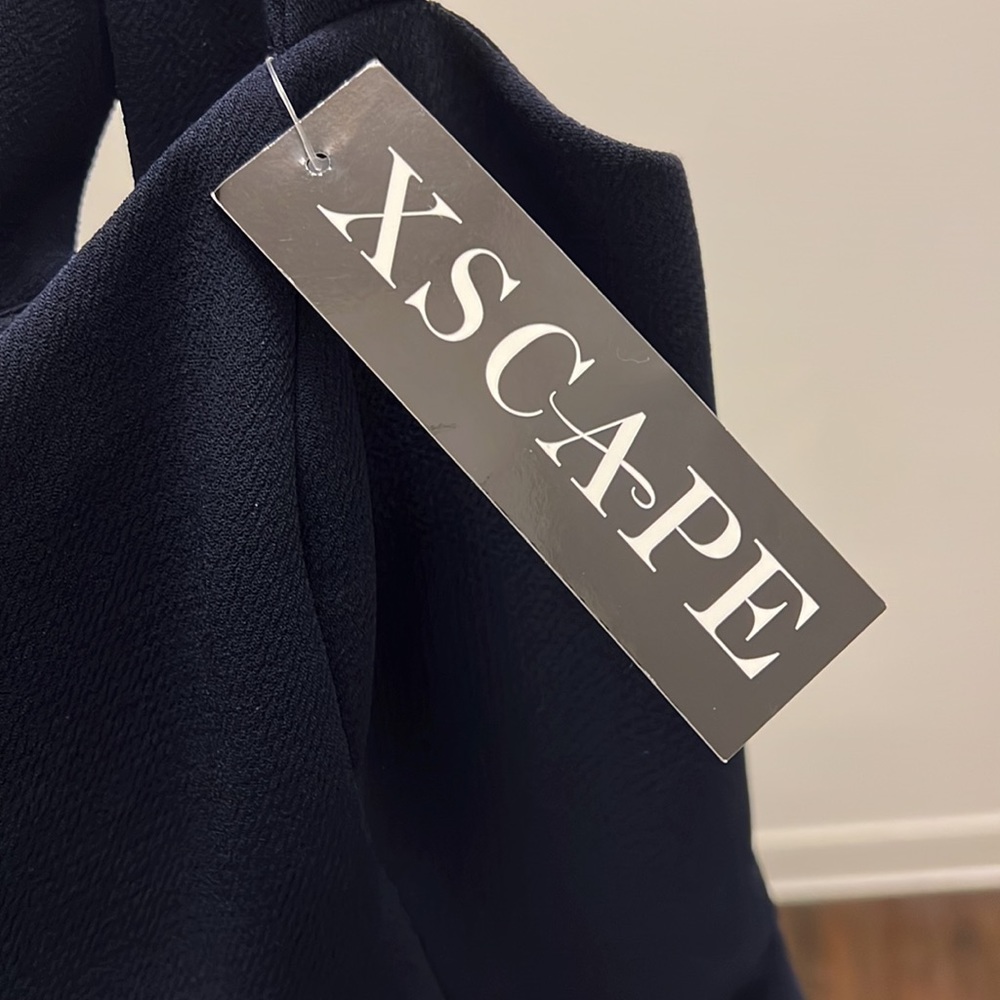NWT! Beautiful deep navy long gown. Double straps and flattering cut.